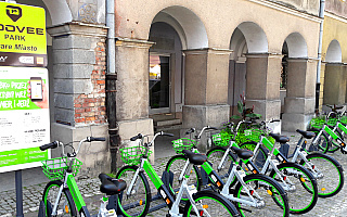 Po Olsztynie można już podróżować rowerem miejskim